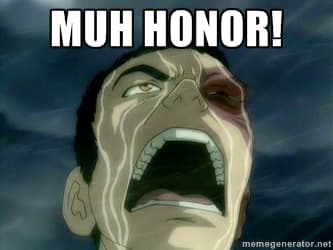 Zuko's Honor meme template - Zuko's Honor