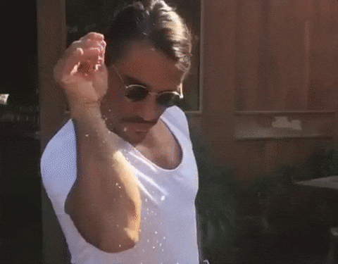 Salt Bae Sprinkling